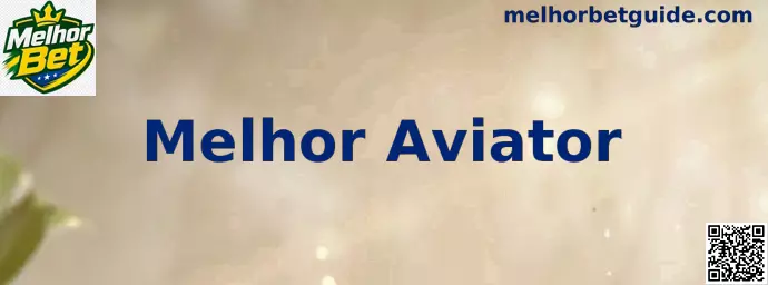 Interface ilustrativa do jogo Melhor Aviator