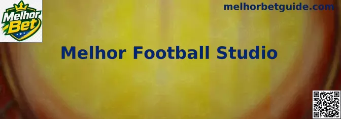 Representação visual do jogo Melhor Football Studio