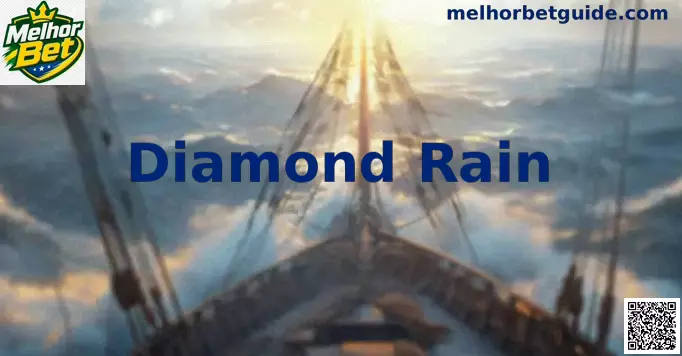 Imagem ilustrativa do jogo Diamond Rain na Melhor Bet