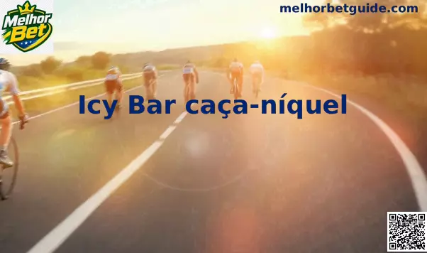 Tela temática do Icy Bar caça-níquel com elementos de gelo, frutas e diamantes